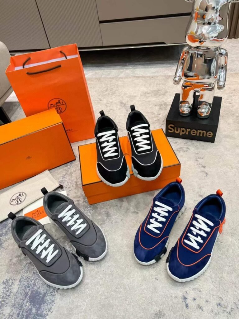 Hermès Unisex Athletic Sneakers detail 7