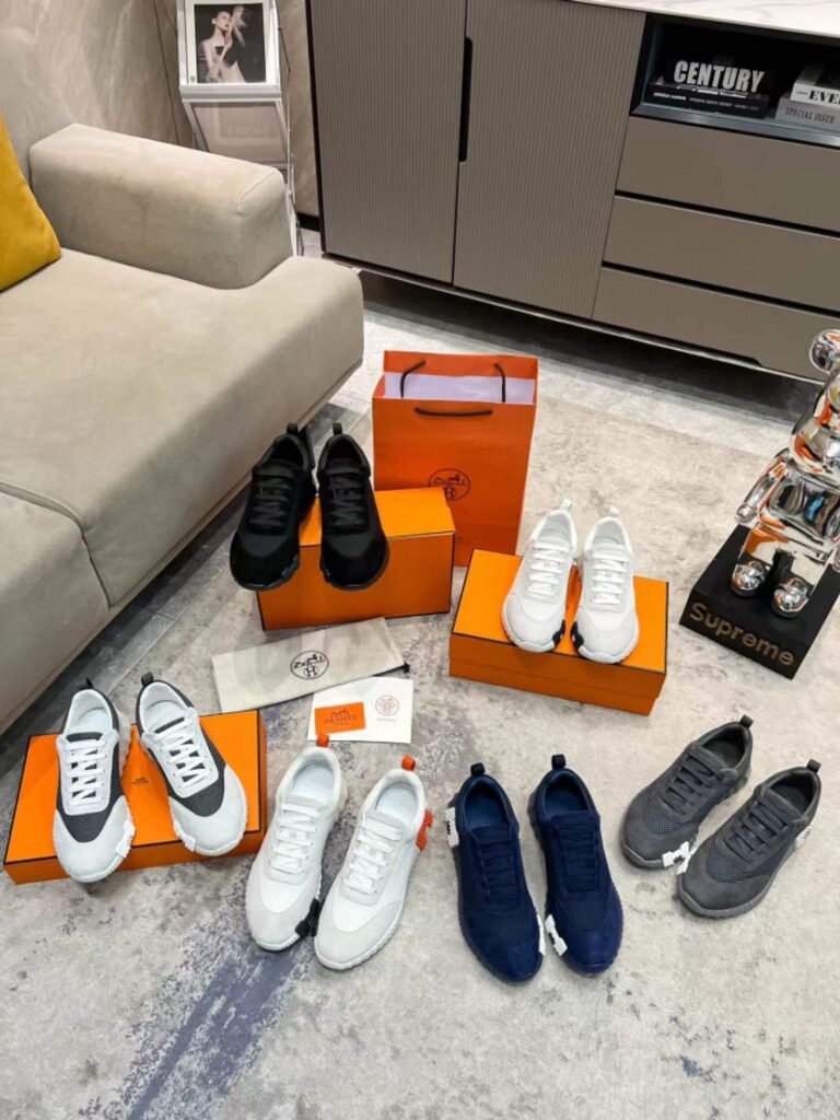 Hermès Unisex Athletic Sneakers detail 7