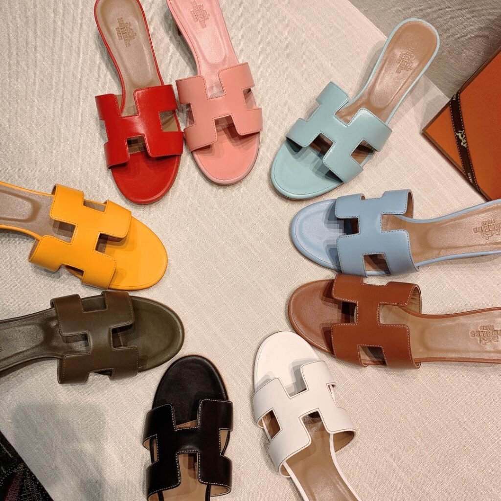 Hermès Unisex Slides detail 7