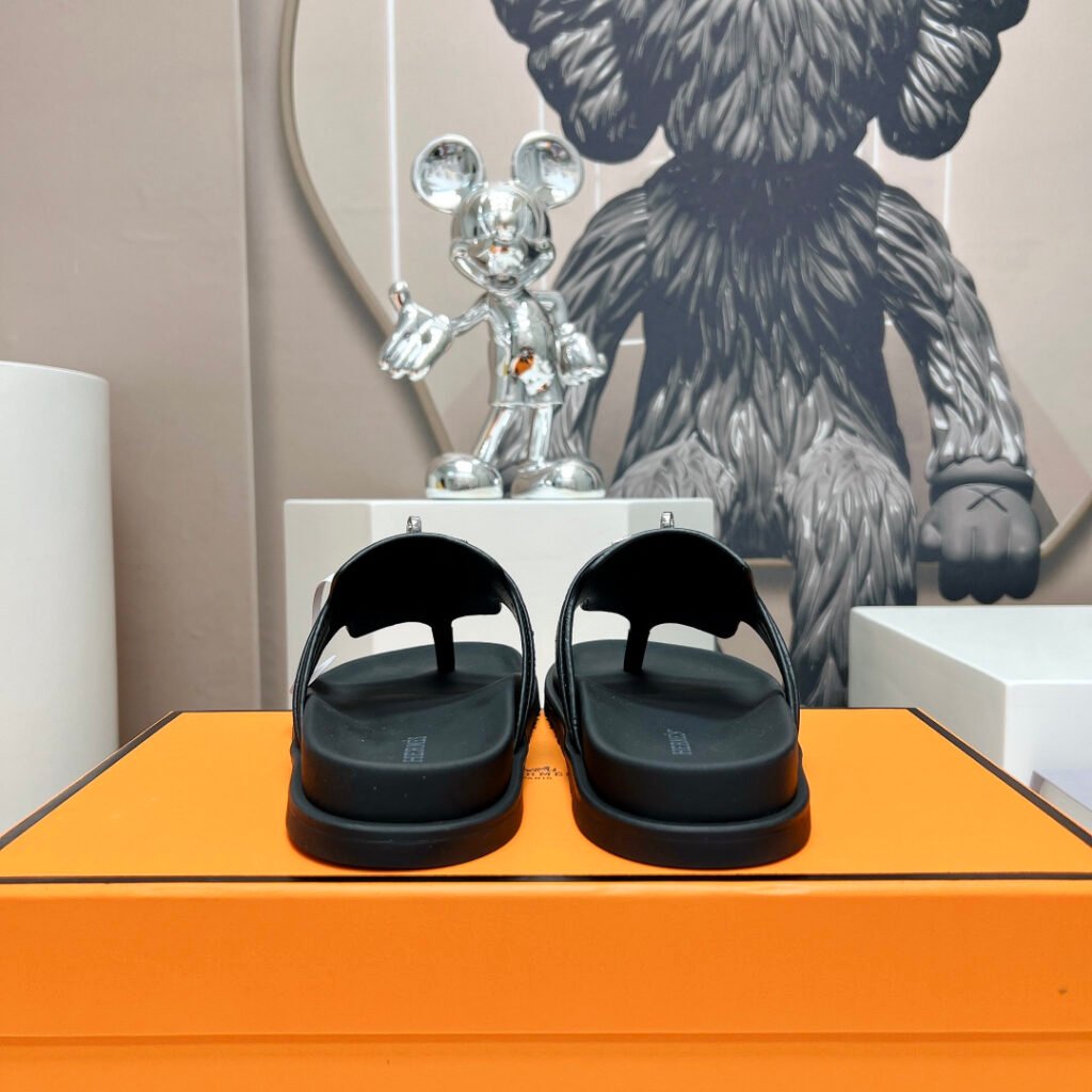 Hermès Unisex Slides detail 7