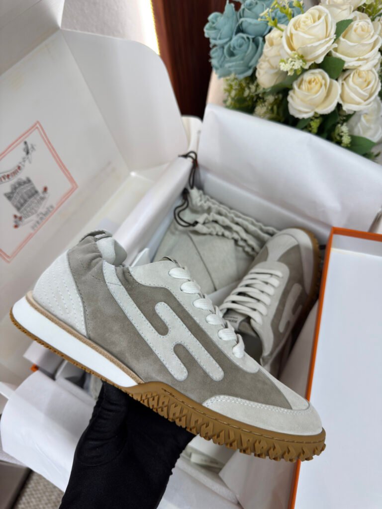 Hermès Unisex Athletic Sneakers detail 7