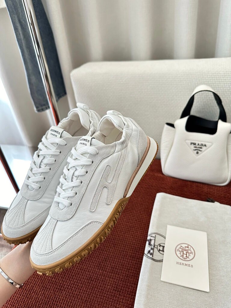 Hermès Unisex Athletic Sneakers detail 7