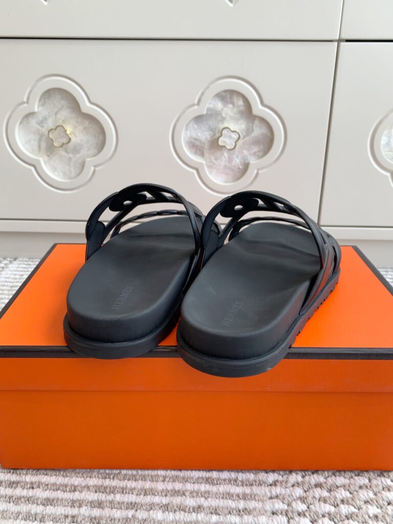 Hermès Unisex Slides detail 7