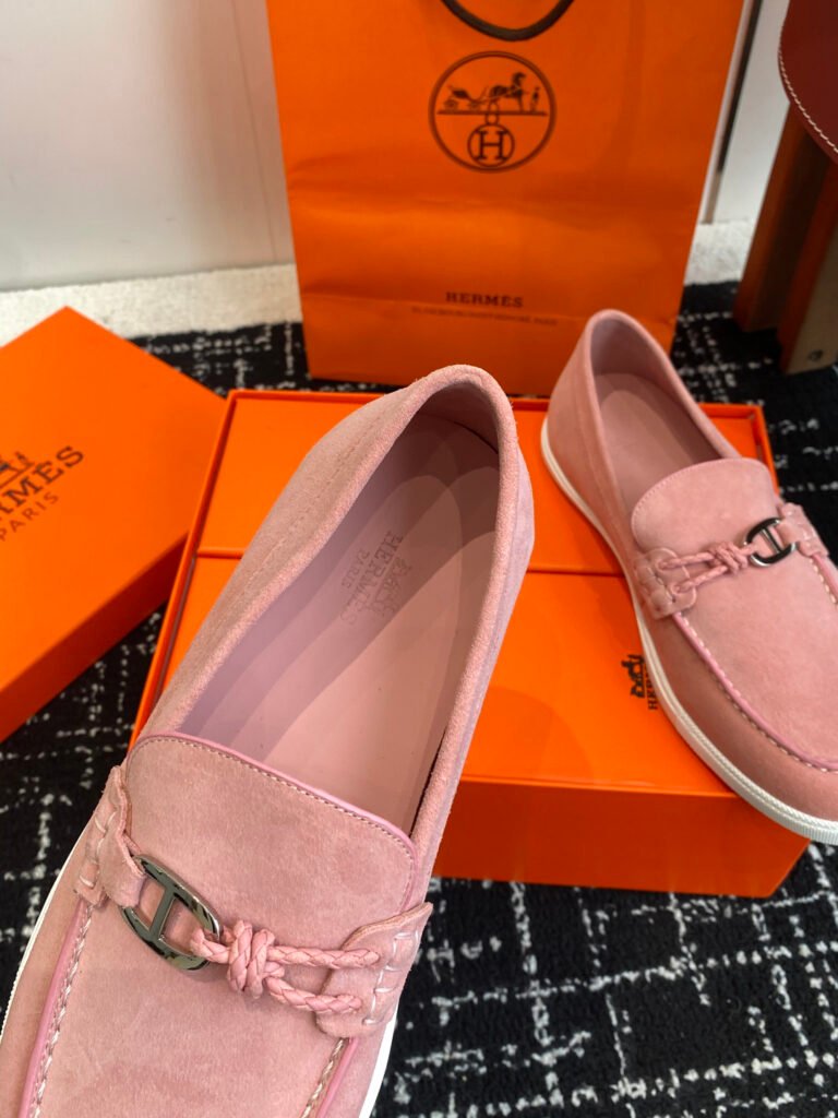 Hermès Unisex Loafers detail 7