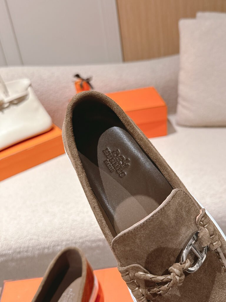 Hermès Unisex Loafers detail 7