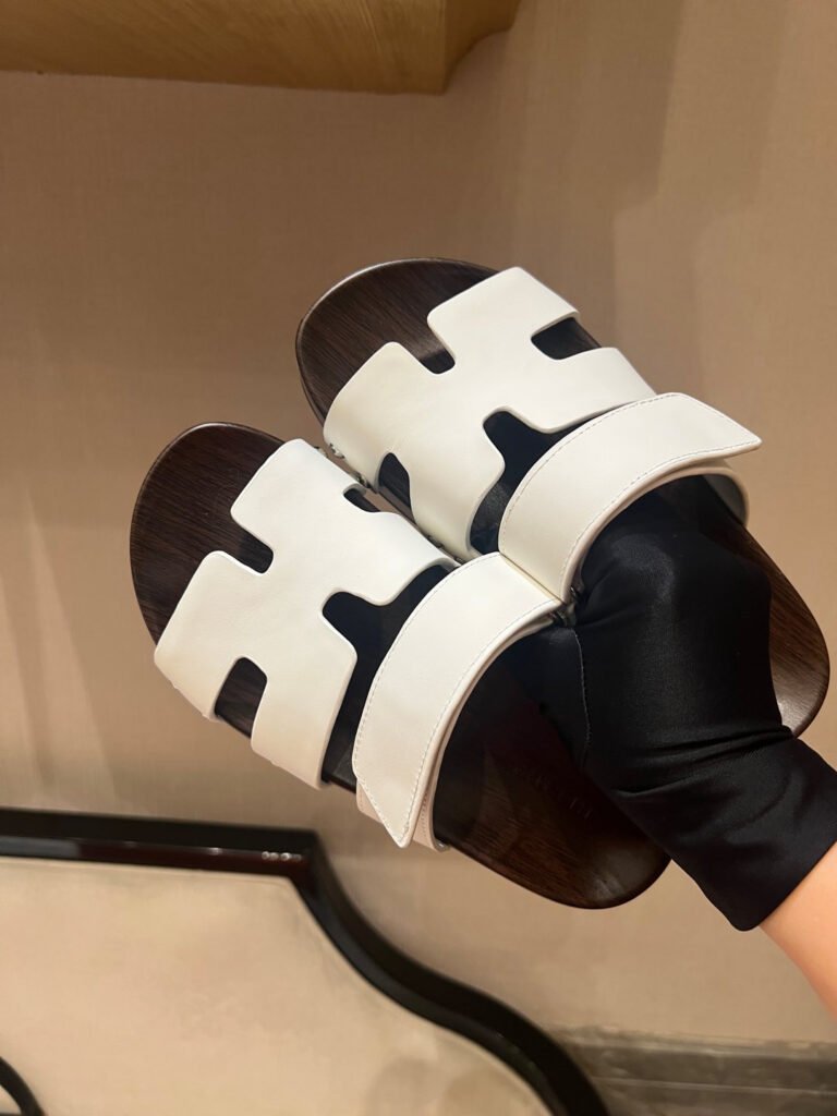 Hermès Unisex Slides detail 7