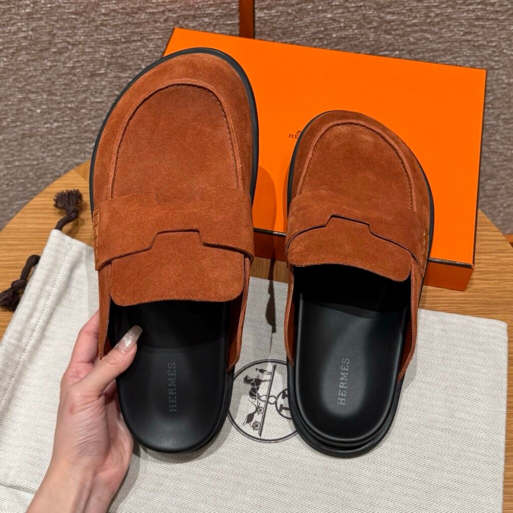 Hermès Unisex Mules detail 7