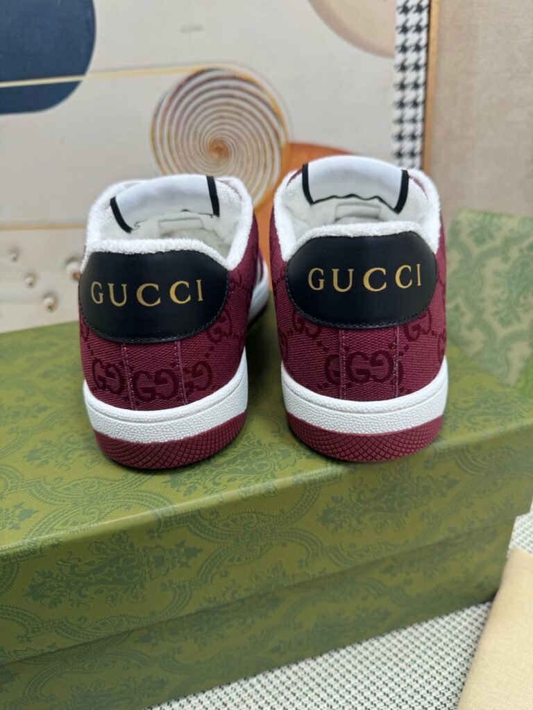 Gucci Women's Distressed Sneakers detail image 7