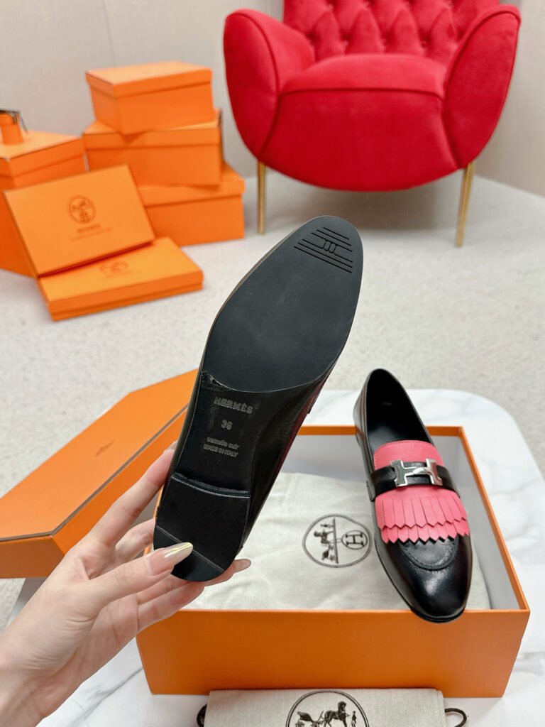 Hermès Unisex Loafers detail 7