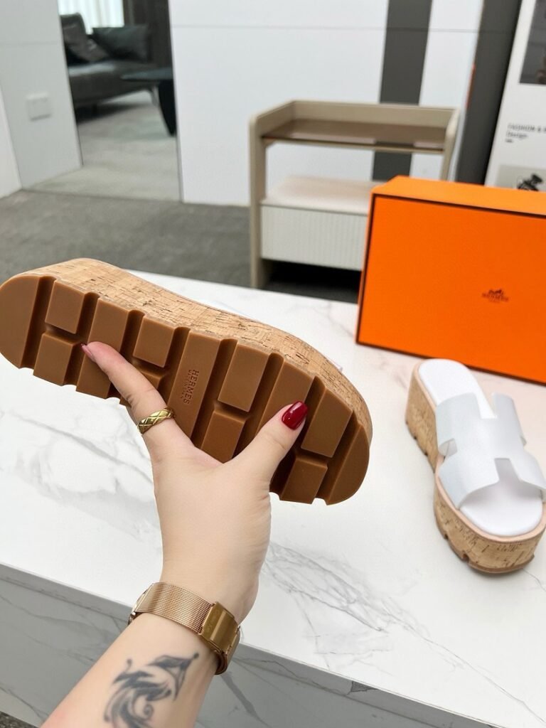 Hermès Women's Platform Sneakers detail 7