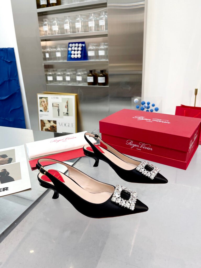Roger Vivier Women's Crystal-Embellished Sneakers detail image 7