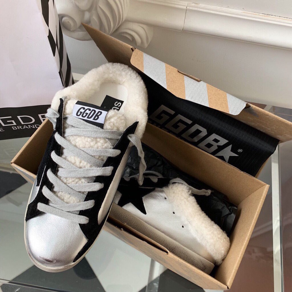 Golden Goose Unisex Distressed Sneakers detail 7