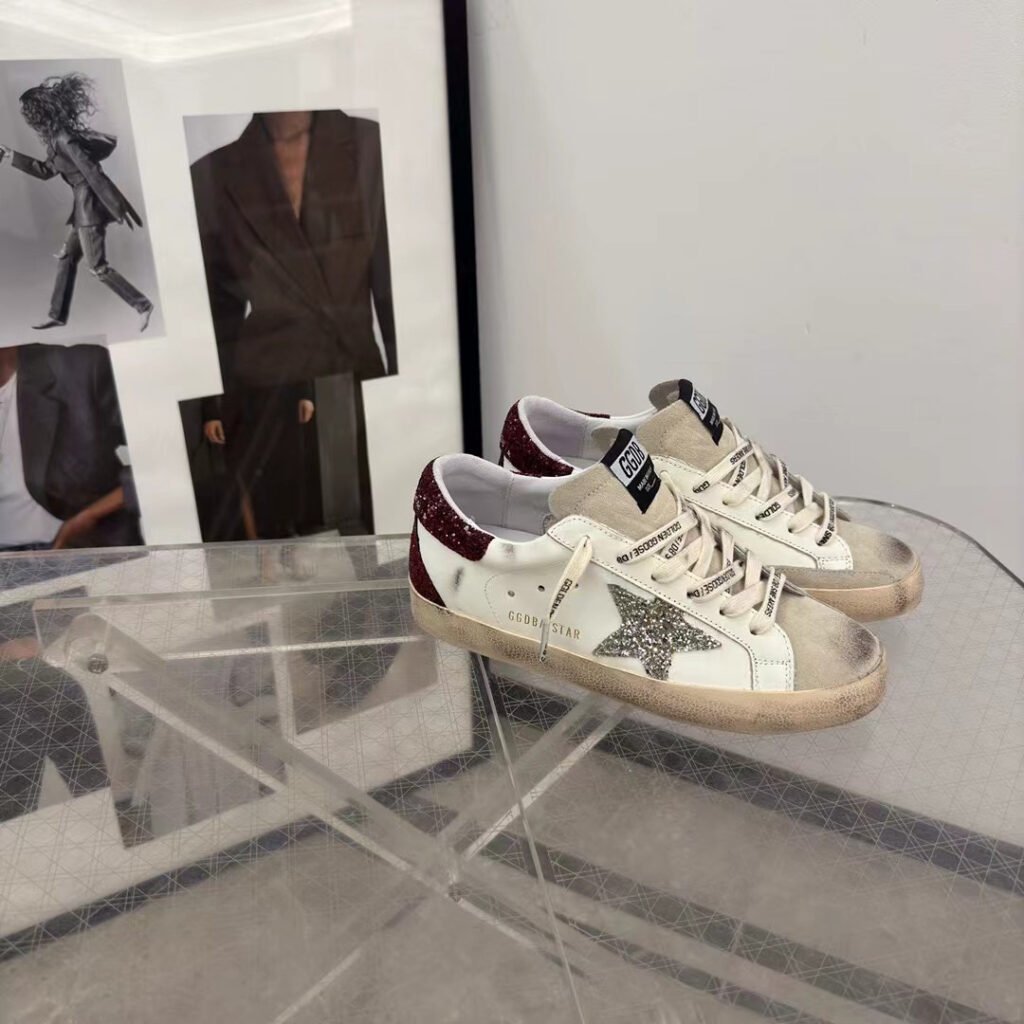 Golden Goose Unisex Distressed Sneakers detail 7