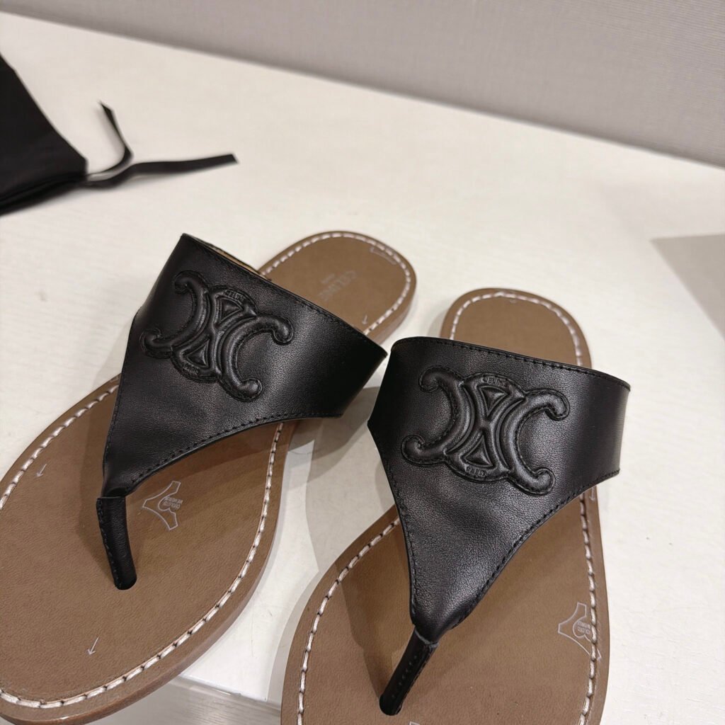 Celine Unisex Slides detail image 7