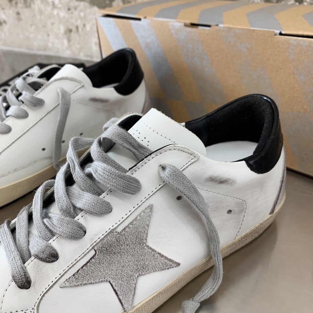 Golden Goose Unisex Distressed Sneakers detail image 7