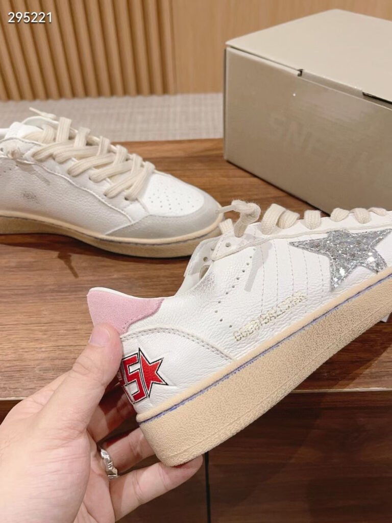 Golden Goose Unisex Distressed Sneakers detail image 7