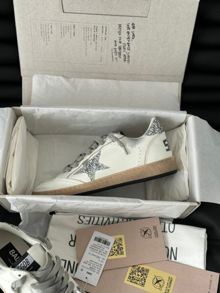 Golden Goose Unisex Distressed Sneakers detail 7