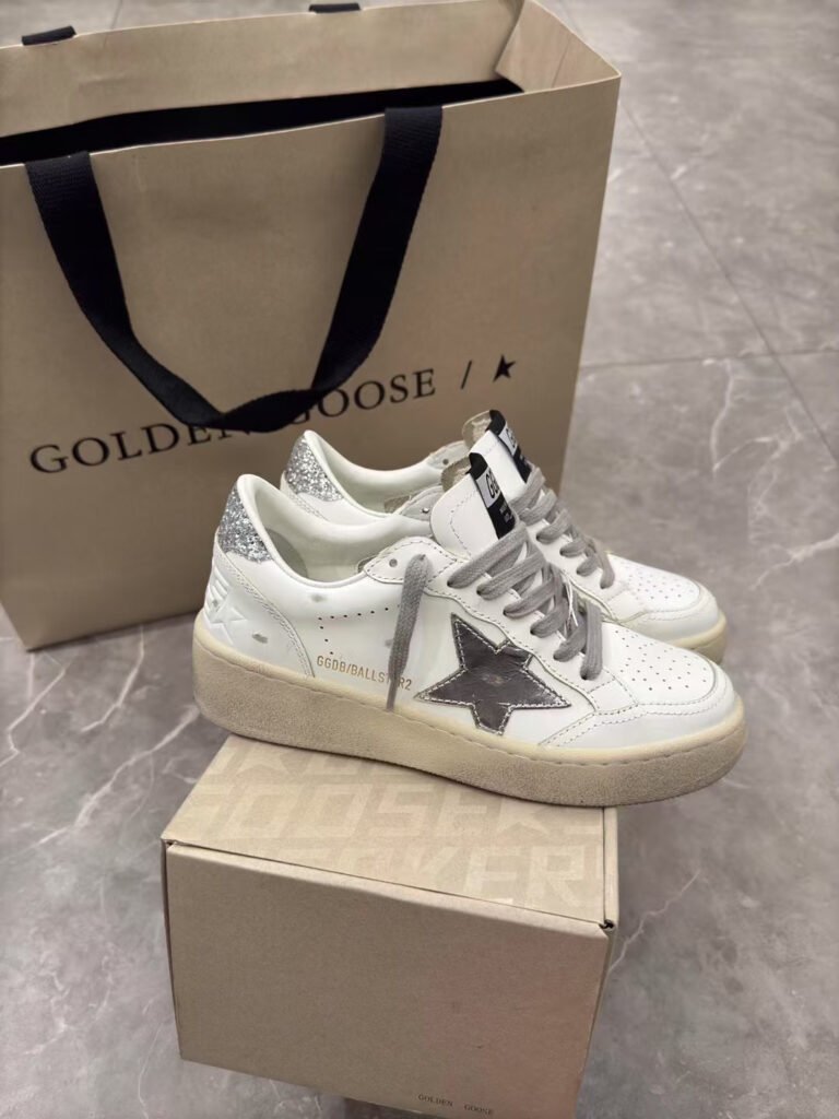 Golden Goose Unisex Distressed Sneakers detail 7