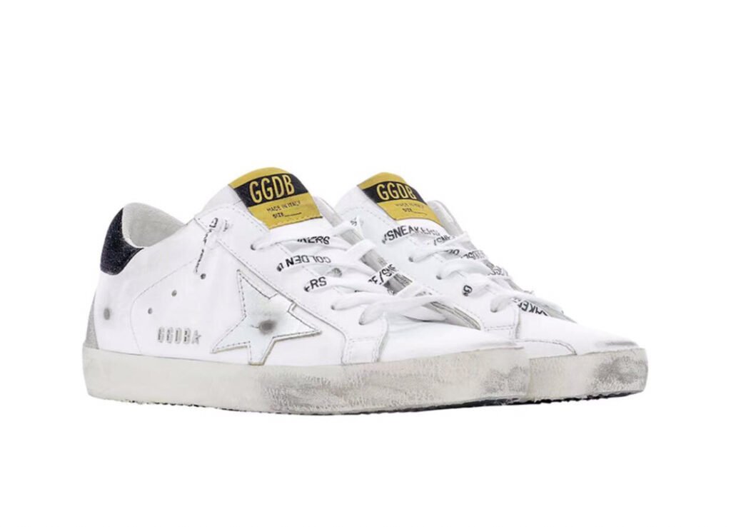 Golden Goose Unisex Distressed Sneakers detail image 7