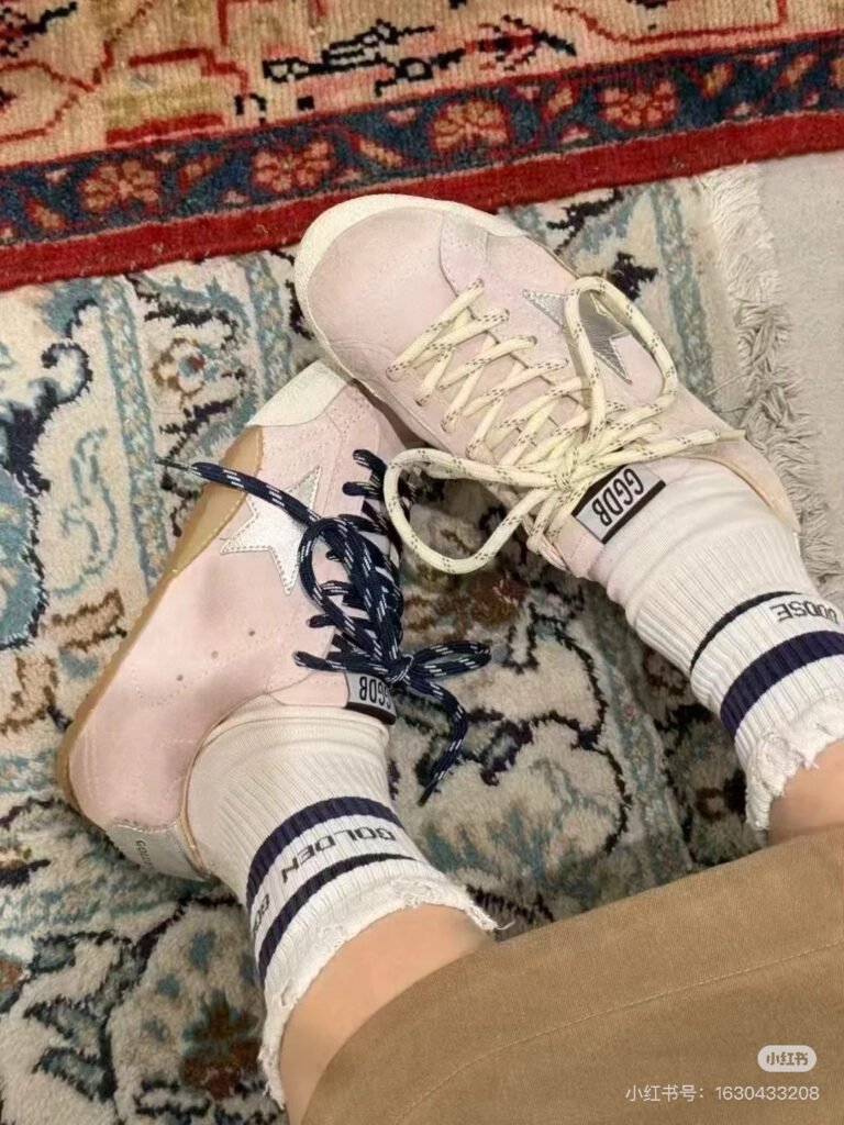 Golden Goose Unisex Distressed Sneakers detail image 7