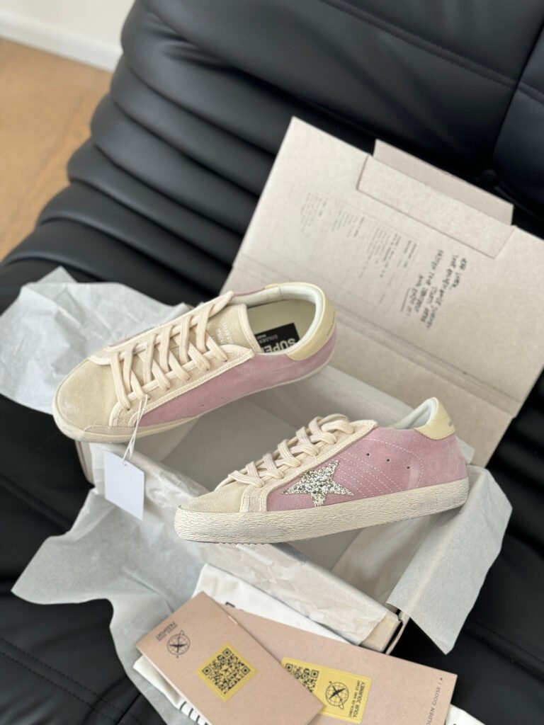Golden Goose Unisex Distressed Sneakers detail image 7