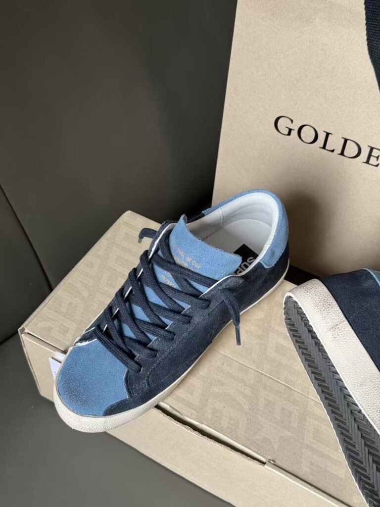 Golden Goose Unisex Distressed Sneakers detail image 7