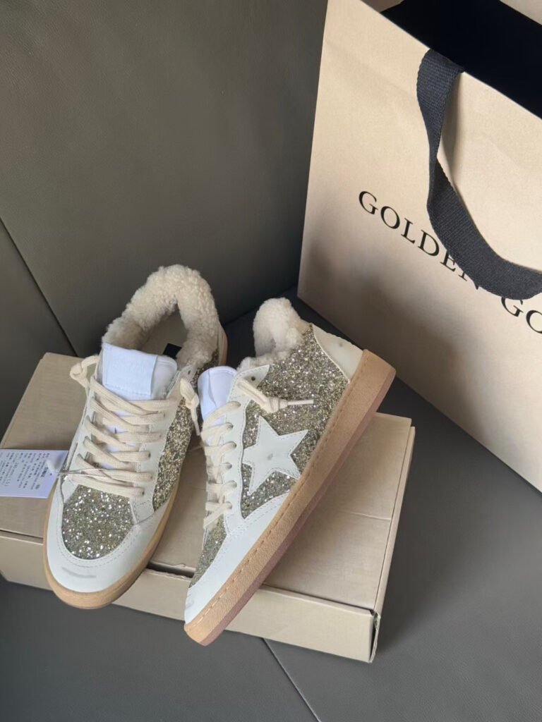 Golden Goose Unisex Distressed Sneakers detail image 7
