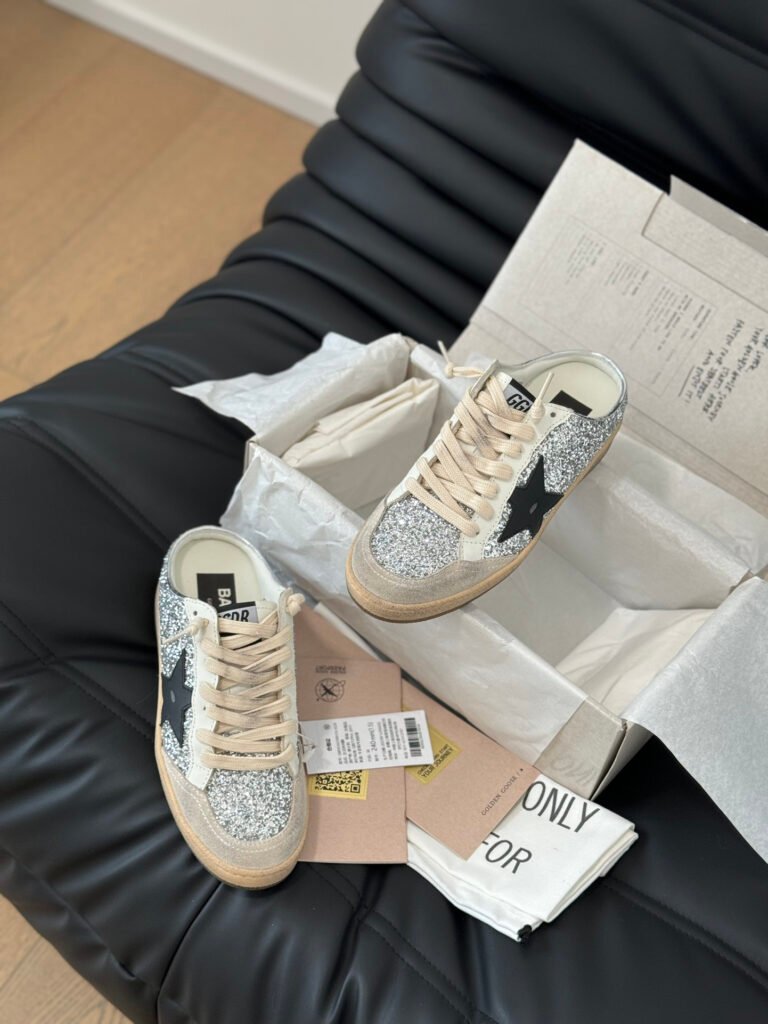Golden Goose Unisex Distressed Sneakers detail image 7