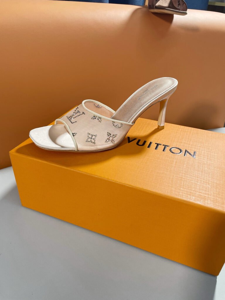 Louis Vuitton Women's Crystal-Embellished Sneakers detail image 7