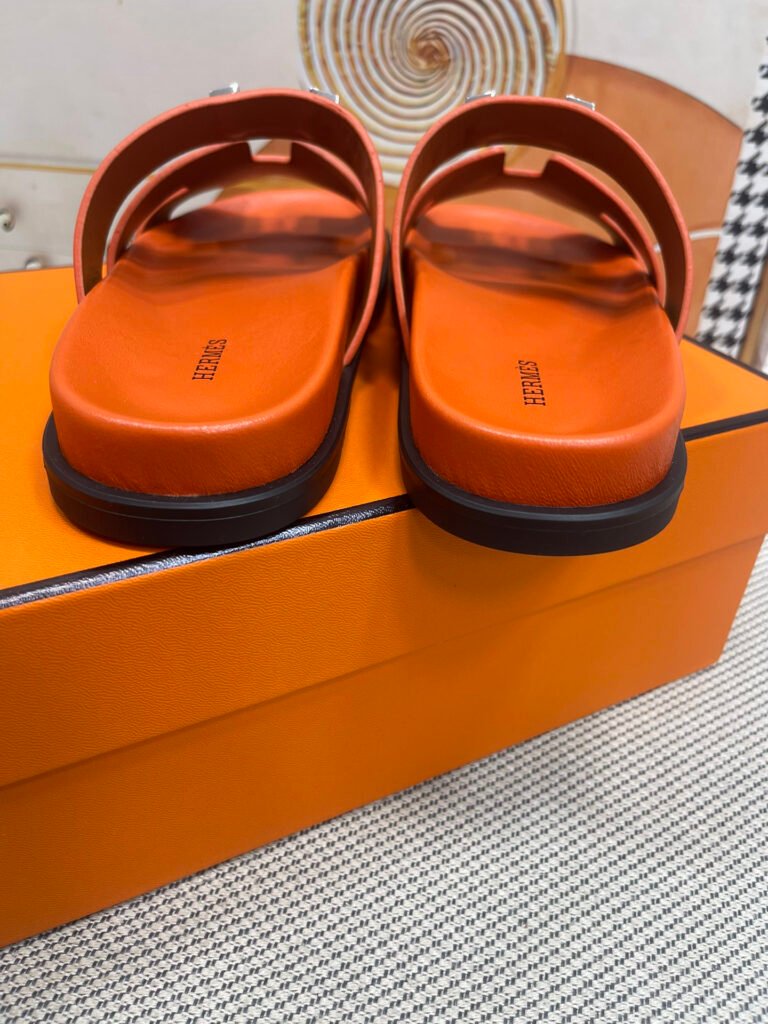 Hermès Unisex Slides detail 7