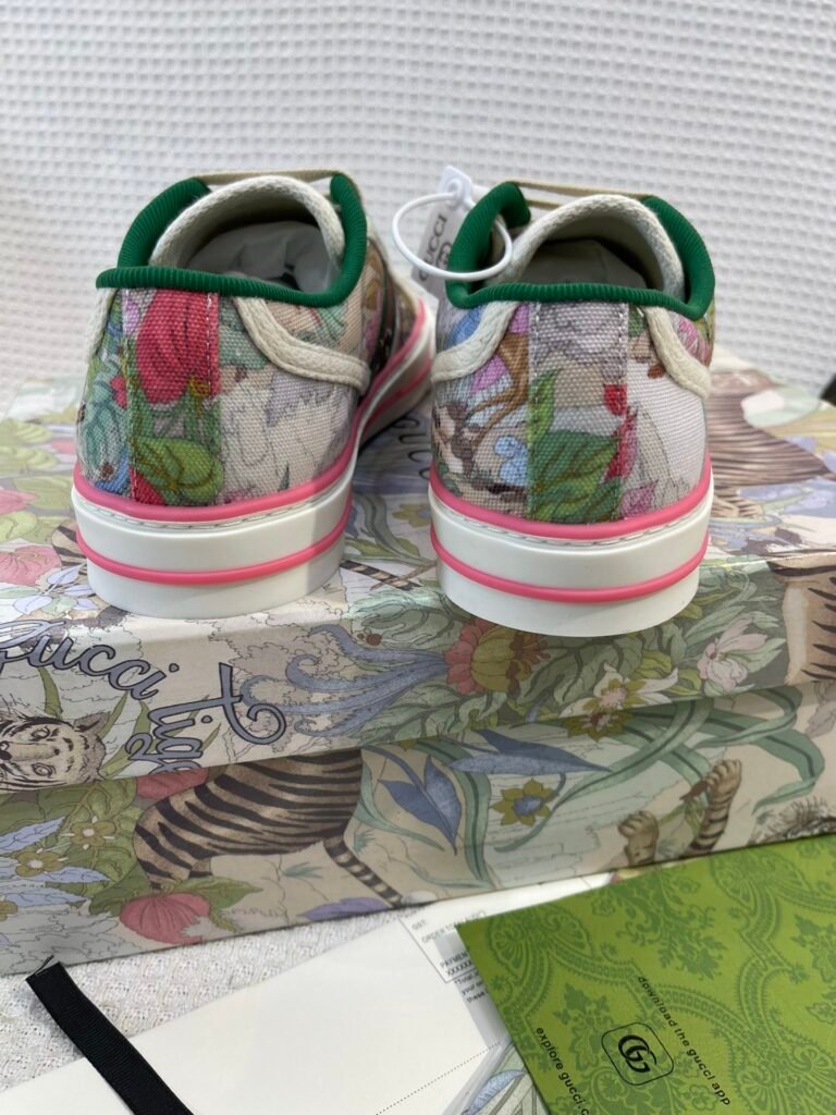 Gucci Unisex High-Top Sneakers detail 7