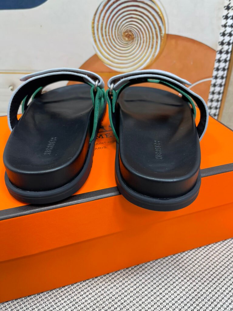 Hermès Unisex Slides detail 7