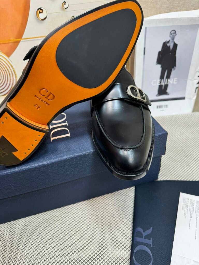 Dior Men's Leather Dress Shoes detail image 7