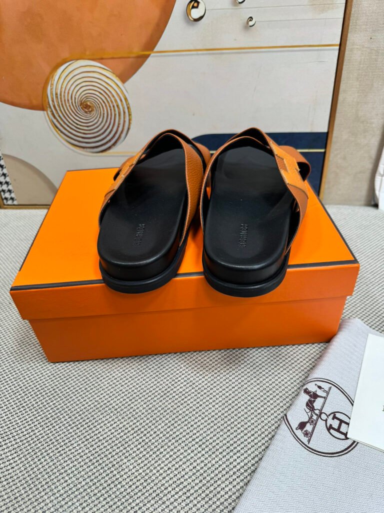 Hermès Unisex Slides detail 7