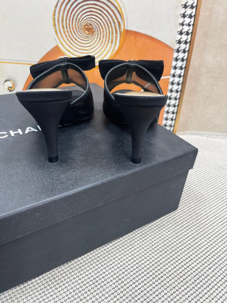 Chanel Women's Leather-Sole Shoes detail image 7