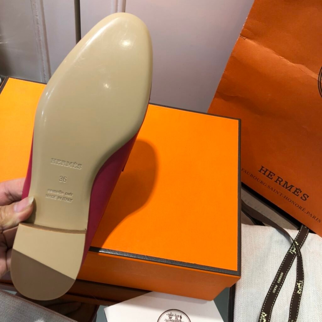 Hermès Unisex Loafers detail 7