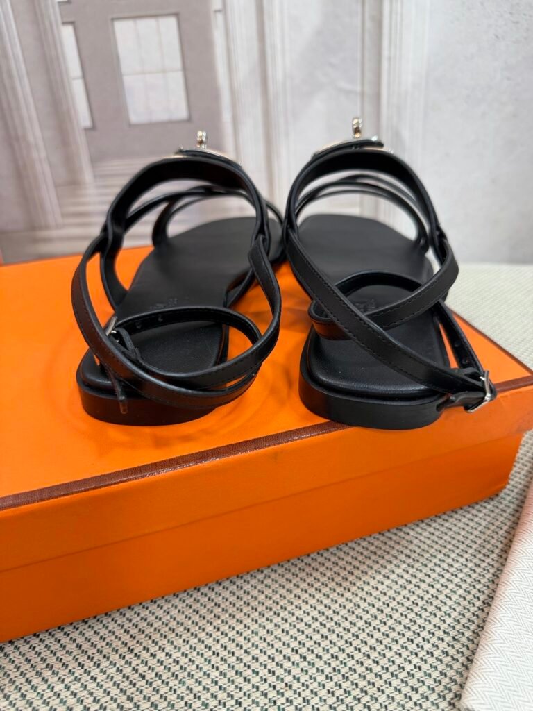 Hermès Unisex Slides detail 7