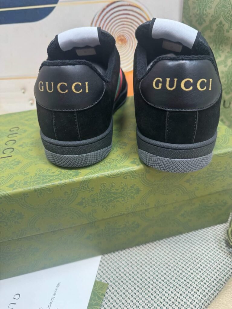 Gucci Women's Distressed Sneakers detail 7