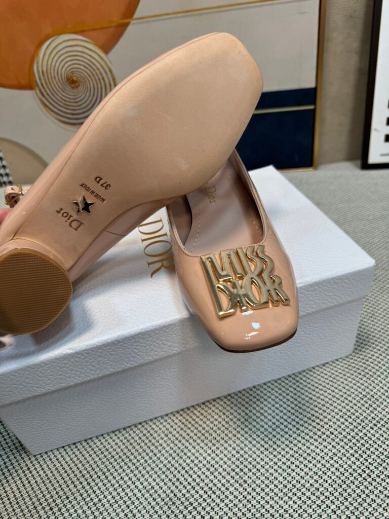 Dior Women's Leather-Sole Shoes detail 7