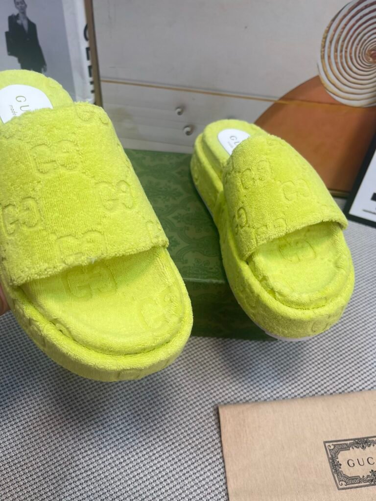 Gucci Unisex Platform Sneakers detail 7