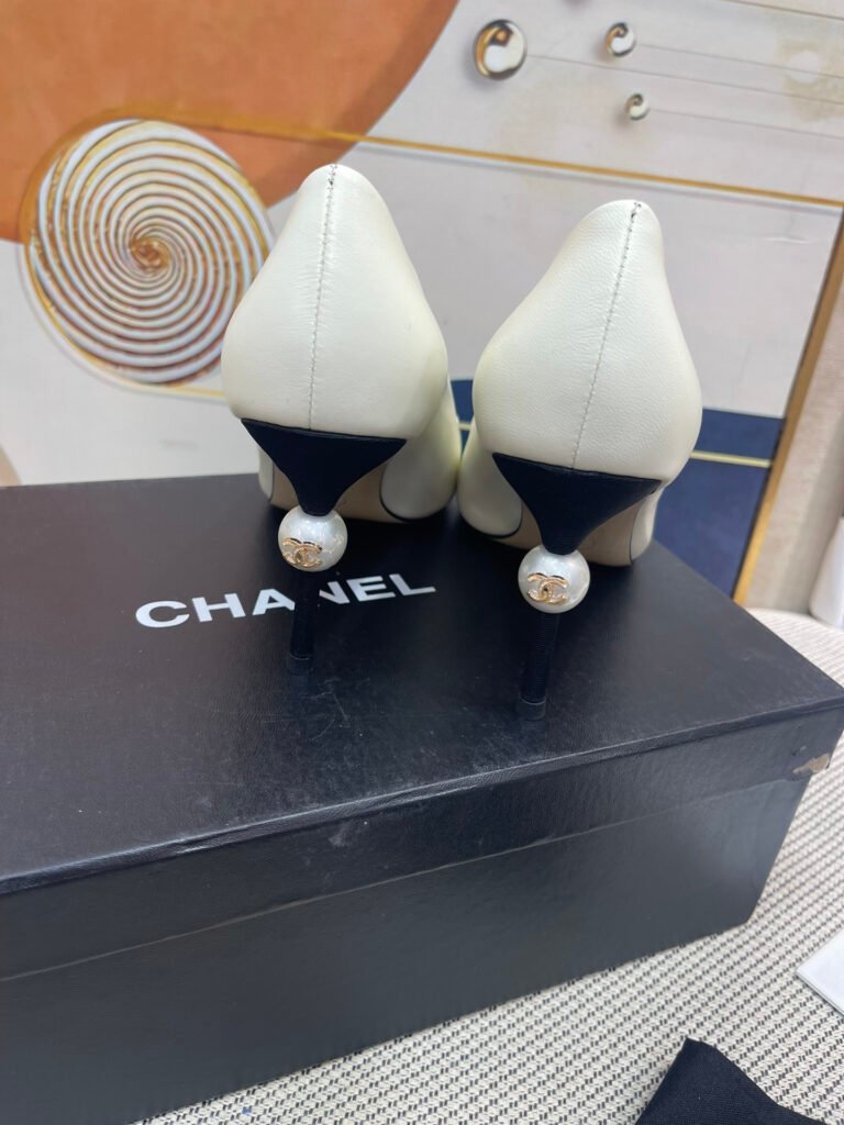 Chanel Women's Leather-Sole Shoes detail image 7