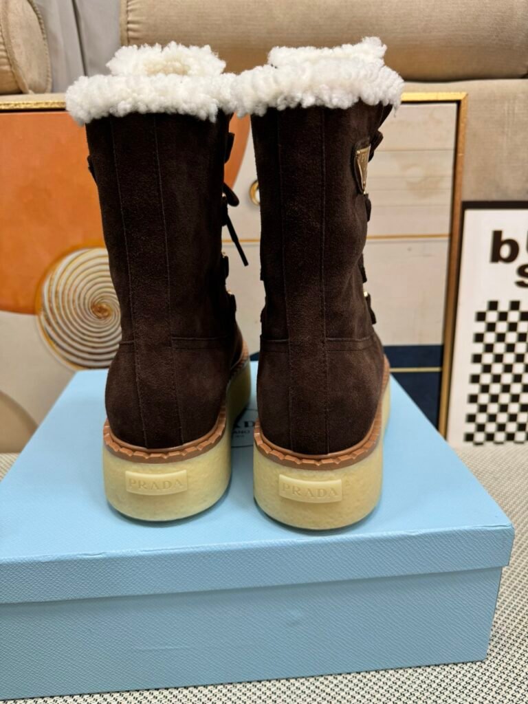Prada Unisex Snow Boots detail 7