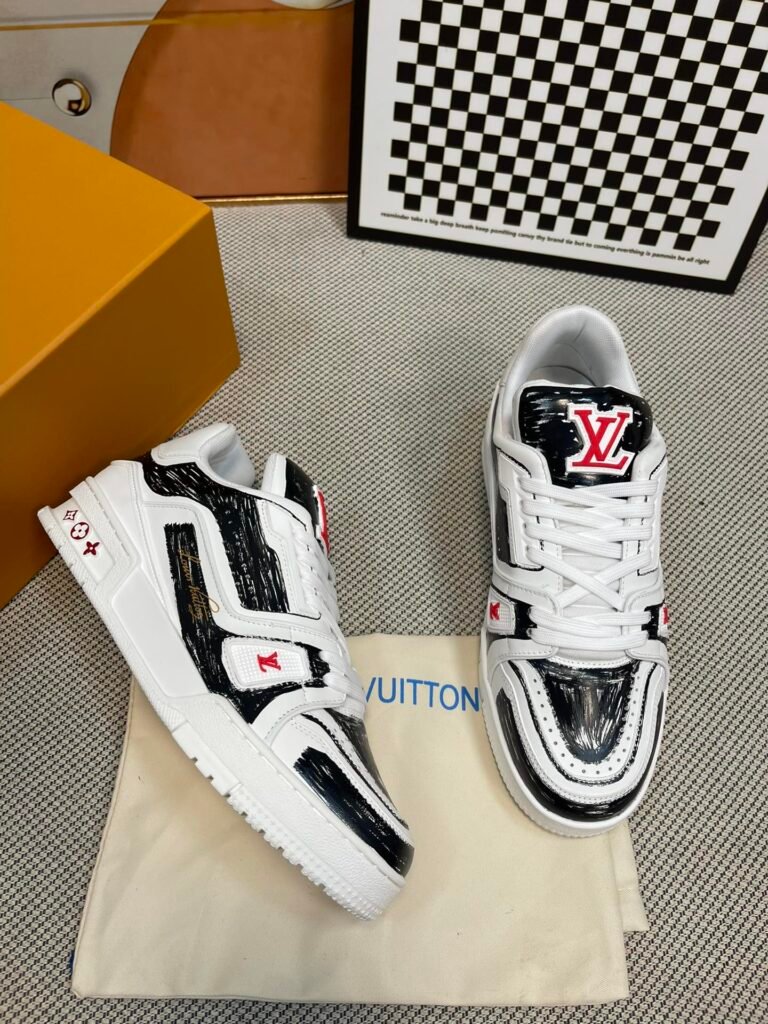 Louis Vuitton Unisex Basketball Sneakers detail 7