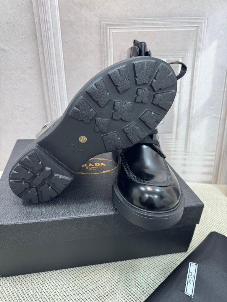 Prada Men's Ankle Boots detail image 7