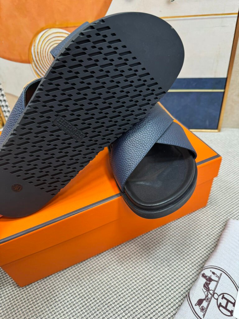 Hermès Unisex Slides detail 7