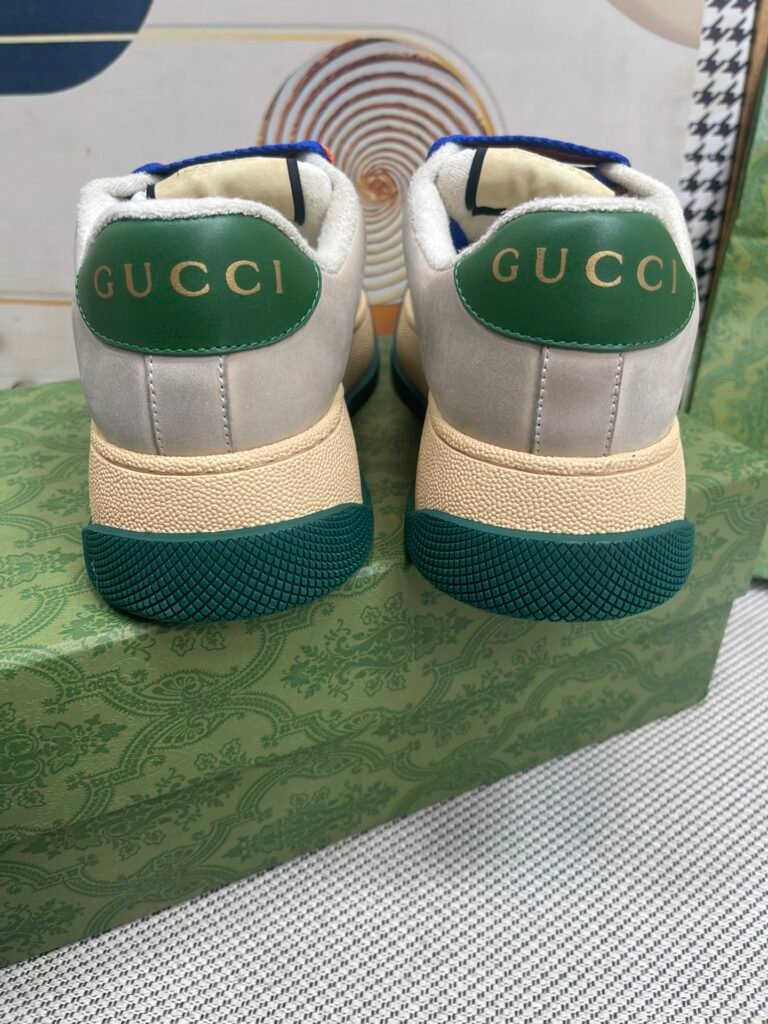 Gucci Unisex Distressed Sneakers detail image 7