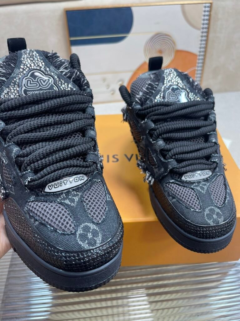 Louis Vuitton Unisex Basketball Sneakers detail 7