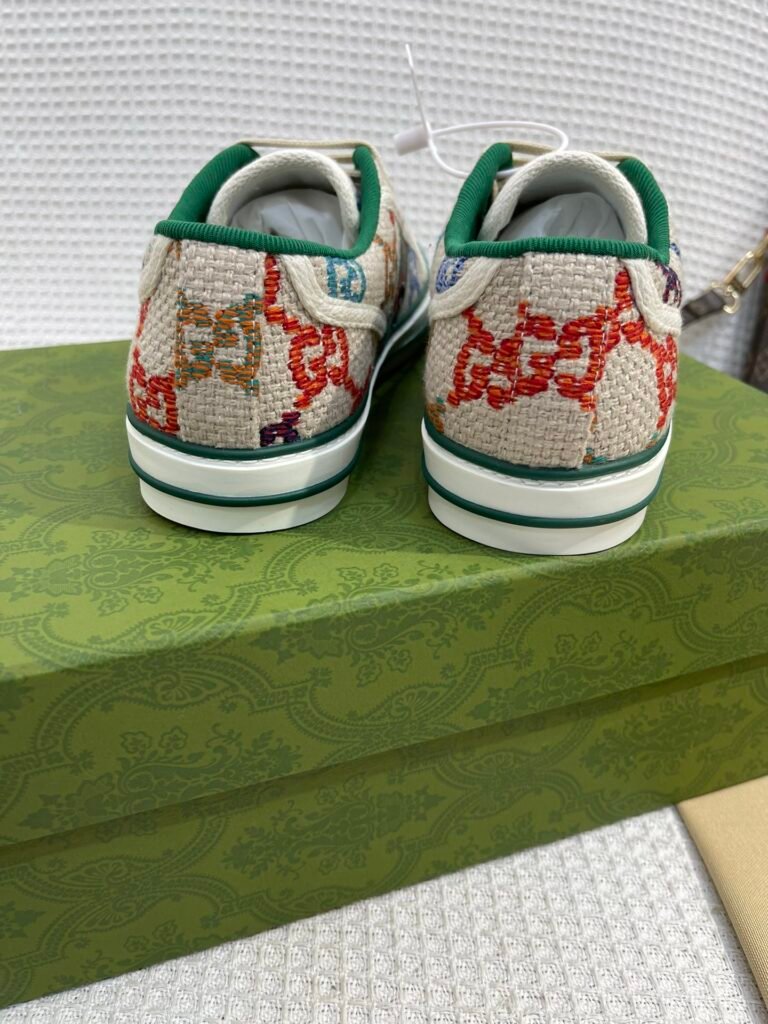 Gucci Unisex High-Top Sneakers detail 7