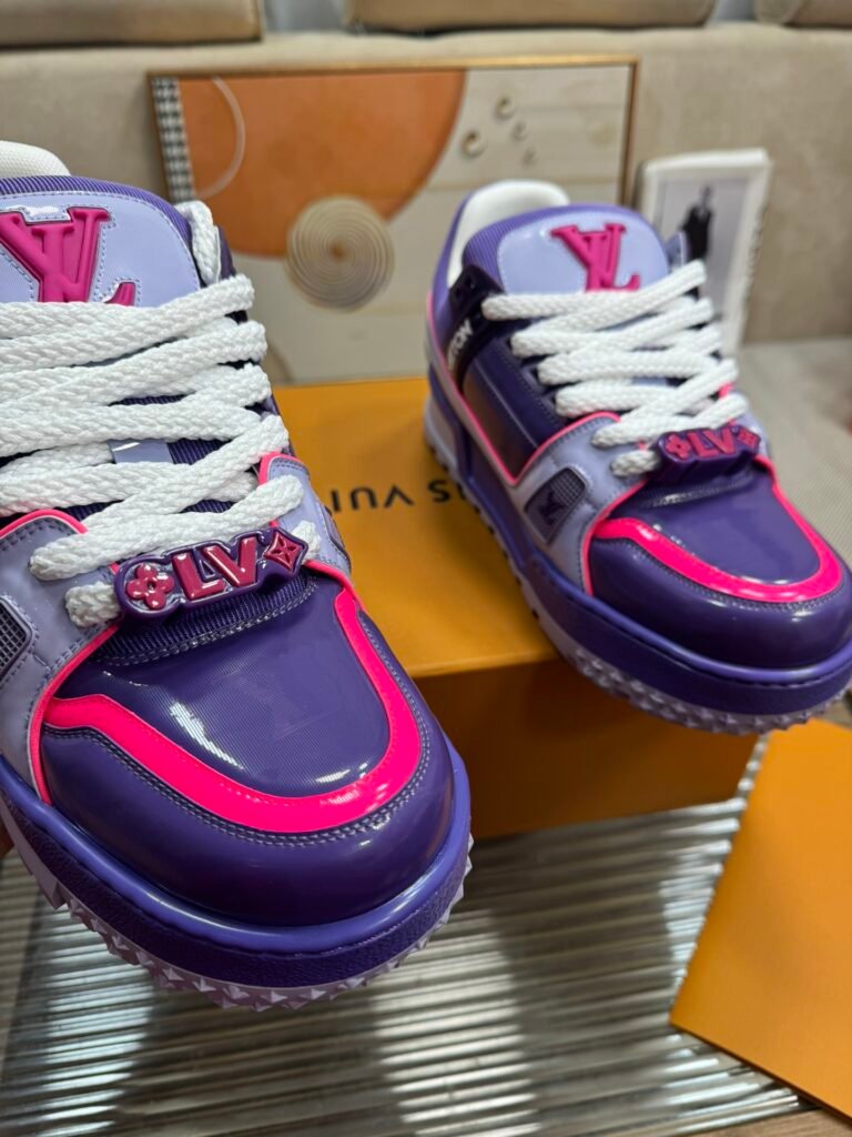 Louis Vuitton Unisex Basketball Sneakers detail 7