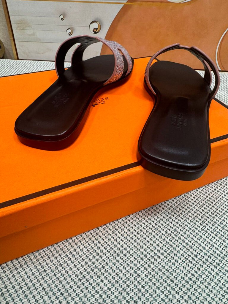 Hermès Unisex Slides detail 7